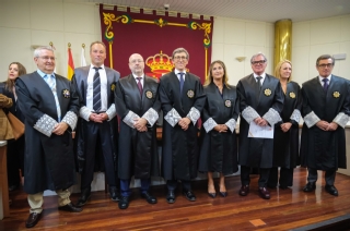 El presidente del Tribunal Superior de Justicia reclama más jueces y una solución a las sedes judiciales de Santander y Laredo (3)